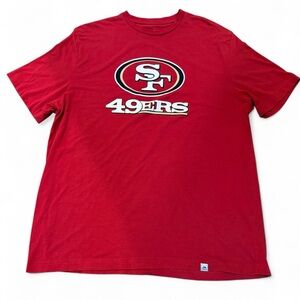 San Francisco 49ers Red Logo Tee
